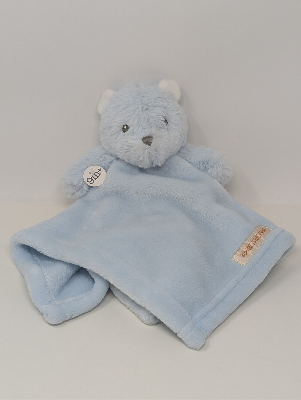 Blankets & Beyond Lovey Blue Dog Plush Baby Security Blanket